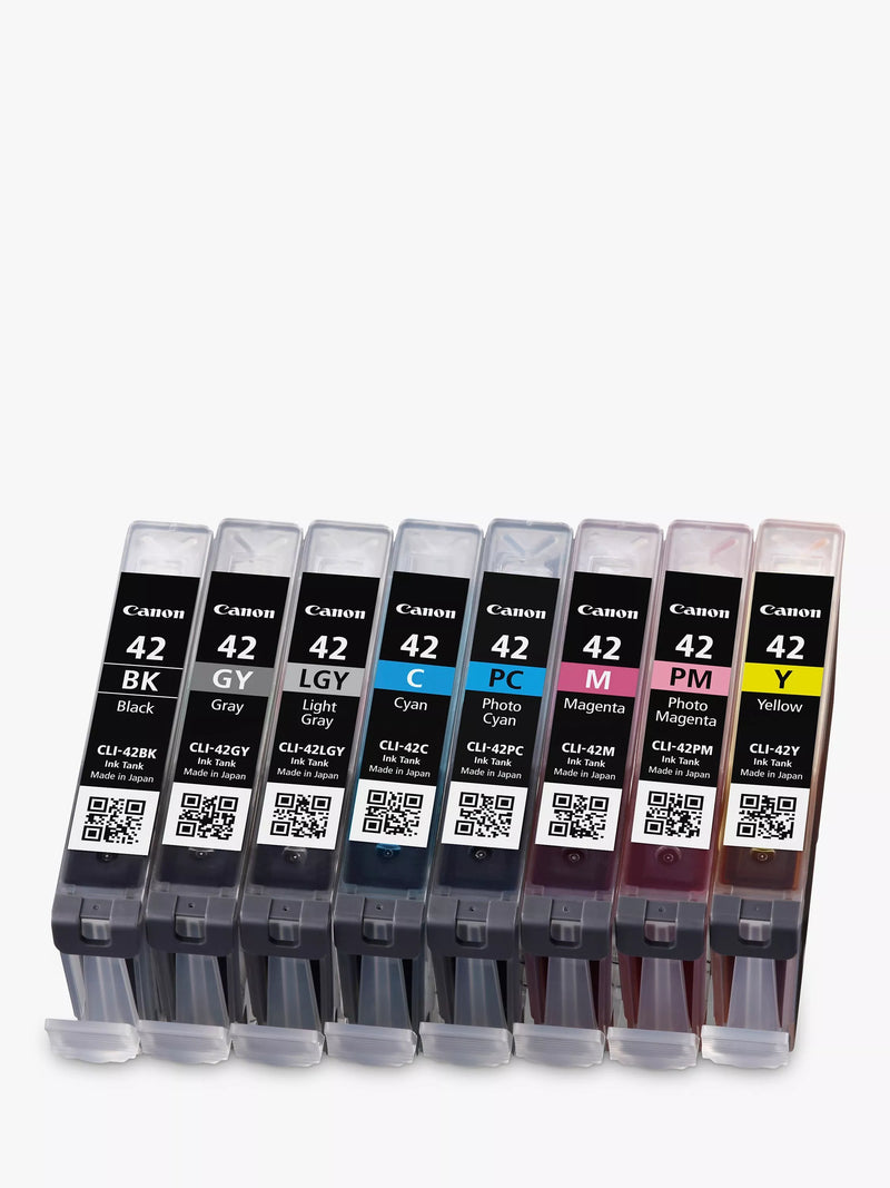 Canon CLI-42 ink cartridge multi-pack 8 cartridges - British product