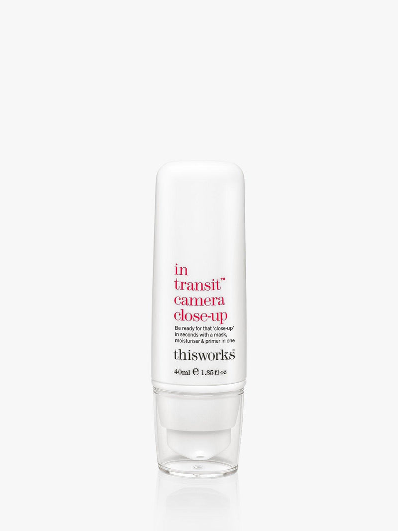 This Works In Transit Camera Close-Up primer moisturiser 40ml (British brand)