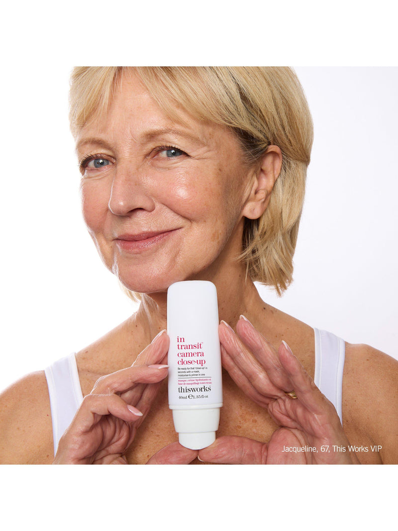 This Works In Transit Camera Close-Up primer moisturiser 40ml (British brand)