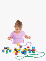 John Lewis Melissa & Doug Lacing Beads In A Box Wooden Bead Set 27 Pieces- Buy online at McGrocer