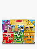 Melissa & Doug wooden latches board educational toy for kids (British brand)