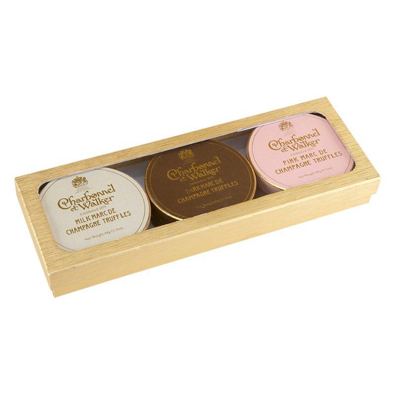 Charbonnel et Walker Marc de Champagne truffle collection 132g - British product