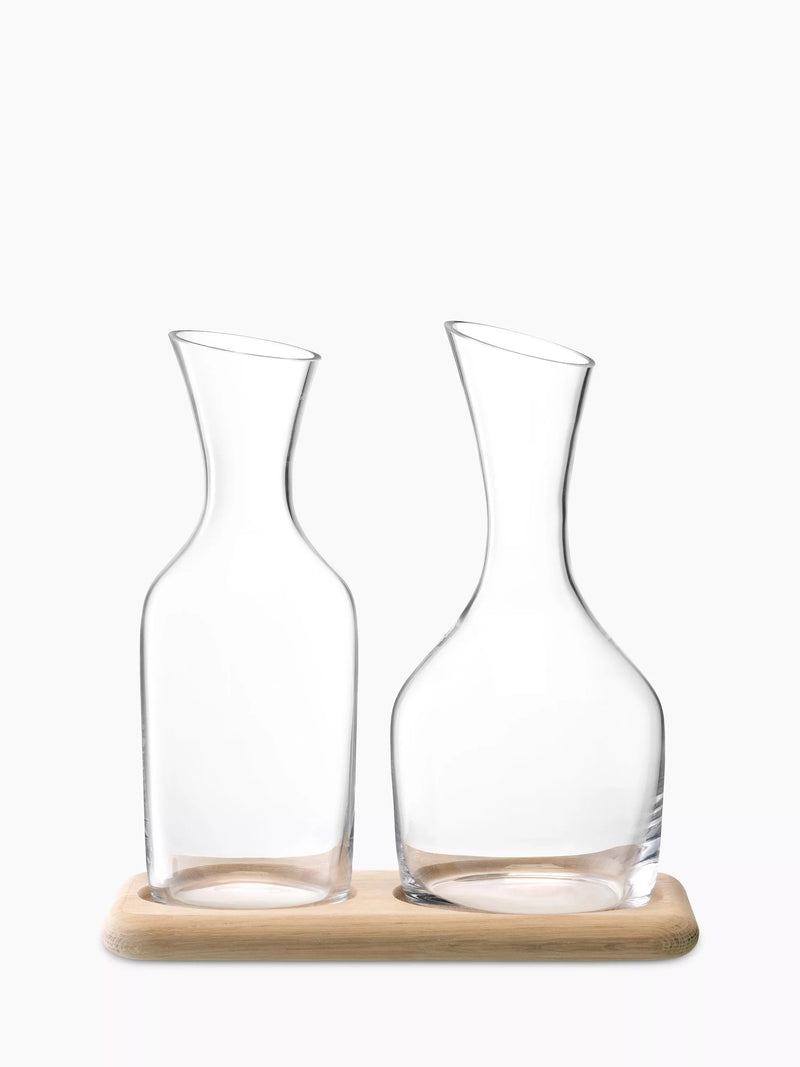 LSA International water and wine carafe set - British product