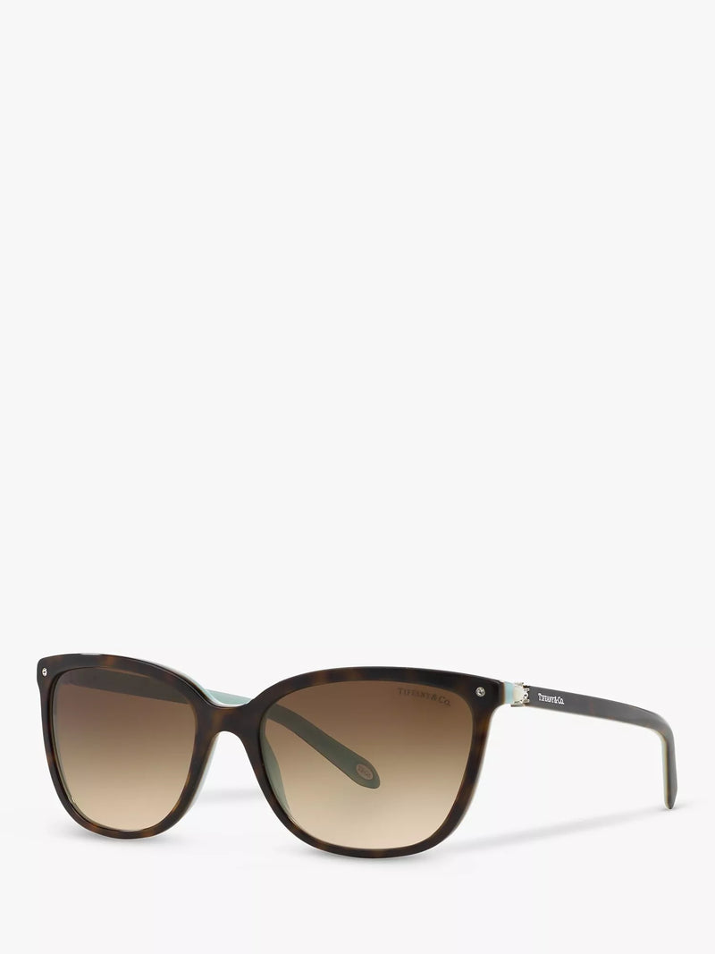 Tiffany & Co square sunglasses pearl crystal accents, imported from the UK
