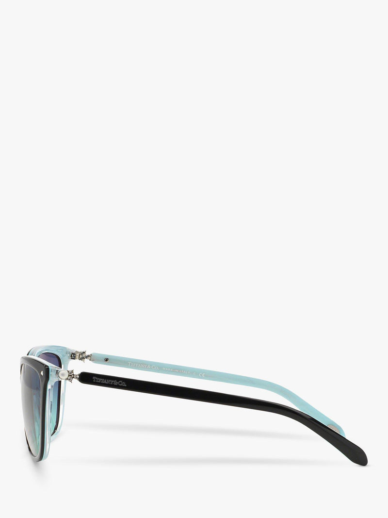 Tiffany & Co square sunglasses pearl crystal accents, imported from the UK