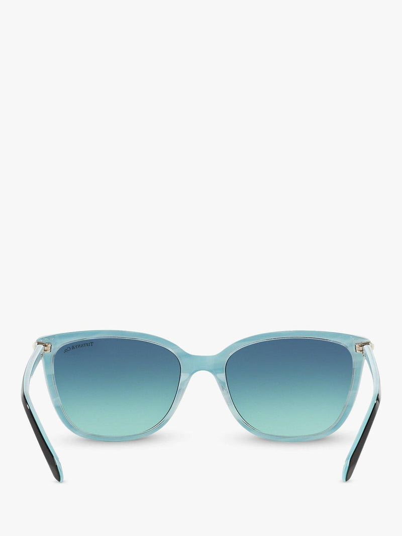 Tiffany & Co square sunglasses pearl crystal accents, imported from the UK