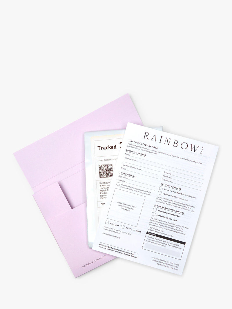 Rainbow Club direct dye pack colour pack, imported from the UK