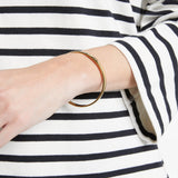 kate spade new york gold bangle engraved heart of gold 6cm - British product