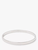 John Lewis kate spade new york Find The Silver Lining Bangle, Silver- Buy online at McGrocer