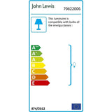 John Lewis Linney Concrete Table Lamp - British product
