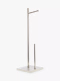 John Lewis white marble toilet butler freestanding storage (British brand)