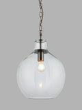 John Lewis Selsey blue glass ceiling light (British brand)