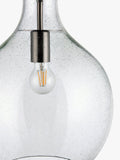John Lewis Selsey blue glass ceiling light (British brand)
