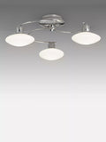 John Lewis Tameo semi flush ceiling light chrome 50cm, UK version