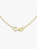 IBB 9ct gold cubic zirconia pendant necklace, UK version
