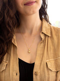 IBB 9ct gold knot pendant necklace 46cm - British product