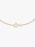 IBB 9ct yellow gold Grecian dog tag pendant necklace - British product