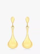 John Lewis IBB 9ct Gold Bell Drop Earrings- Buy online at McGrocer