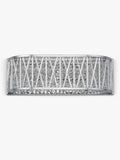 John Lewis Emilia crystal drum wall light, imported from the UK