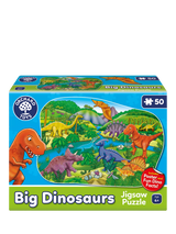 John Lewis Big Dinosaur Jigsaw Puzzle, 50 Pieces- Buy online at McGrocer