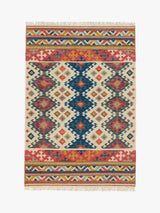 John Lewis John Lewis Fusion Souk Kelim Flatweave Wool Rich Rug 180 x 120cm- Buy online at McGrocer