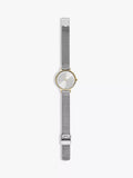 Skagen women's Anita mesh bracelet watch silver - British product