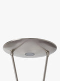John Lewis Levity LED floor lamp satin nickel - British product