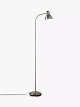 John Lewis John Lewis Mykki LED Floor Lamp, Satin Nickel- Buy online at McGrocer
