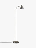 John Lewis Mykki LED floor lamp satin nickel - British product