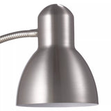 John Lewis Mykki LED floor lamp satin nickel - British product