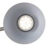 John Lewis Mykki LED floor lamp satin nickel - British product
