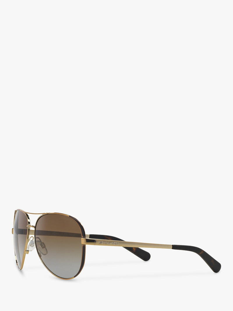 Michael Kors Chelsea aviator polarised sunglasses brown, imported from the UK