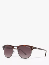 John Lewis TOM FORD Henry Round Sunglasses Tortoise- Buy online at McGrocer