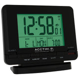 Acctim radio controlled dual alarm clock black - British product