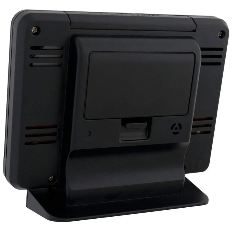 Acctim radio controlled dual alarm clock black - British product