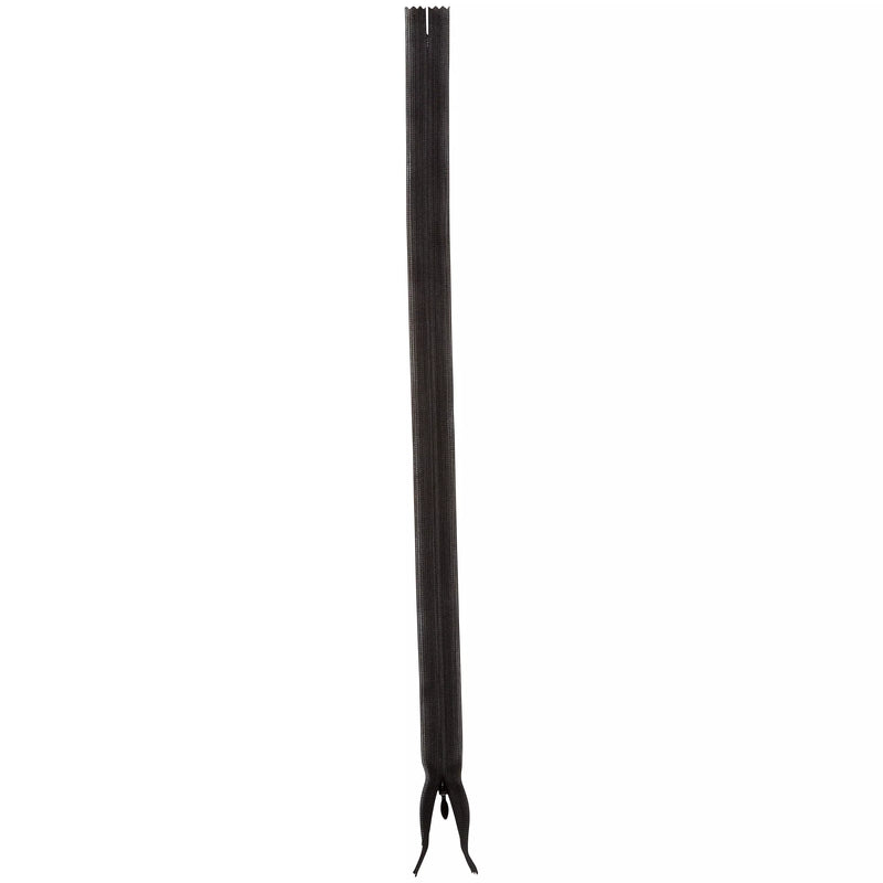 YKK concealed zip black 41cm, UK version