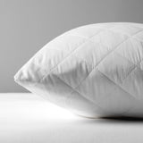 John Lewis cotton quilted pillow protector 65x65cm, imported from the UK