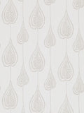 Harlequin Gigi wallpaper with pointed leaf pattern and textured wood effect ground, UK version