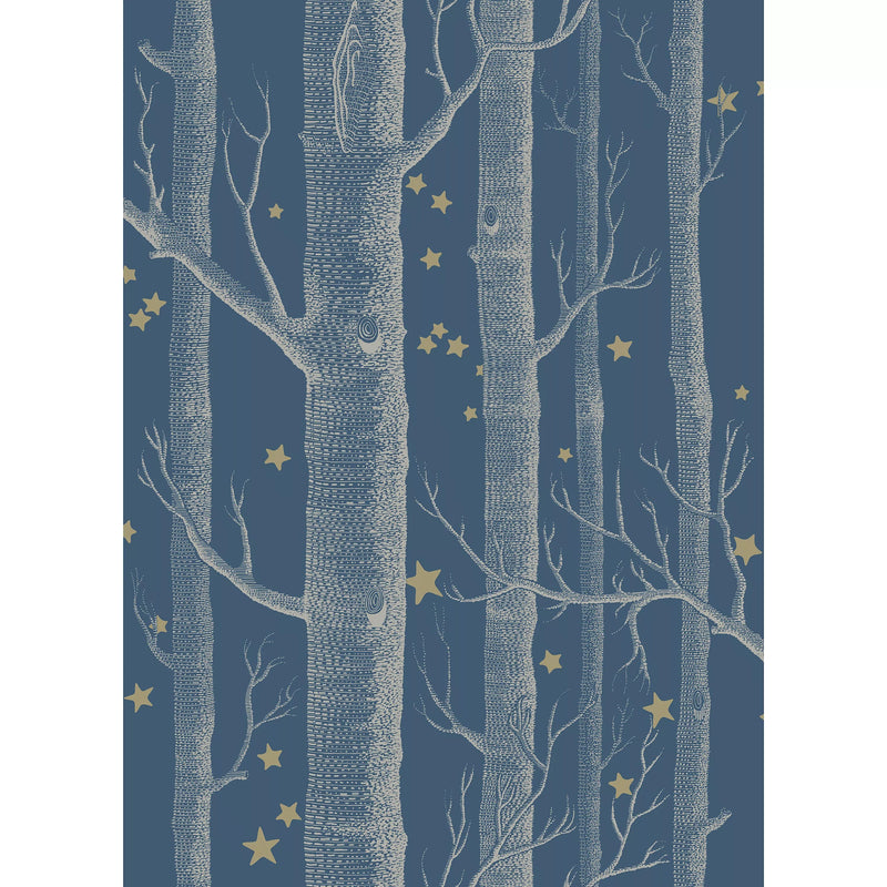 Cole & Son Woods & Stars wallpaper, imported from the UK