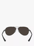 Ray-Ban RB8313 polarised pilot sunglasses with carbon fibre frame, UK version