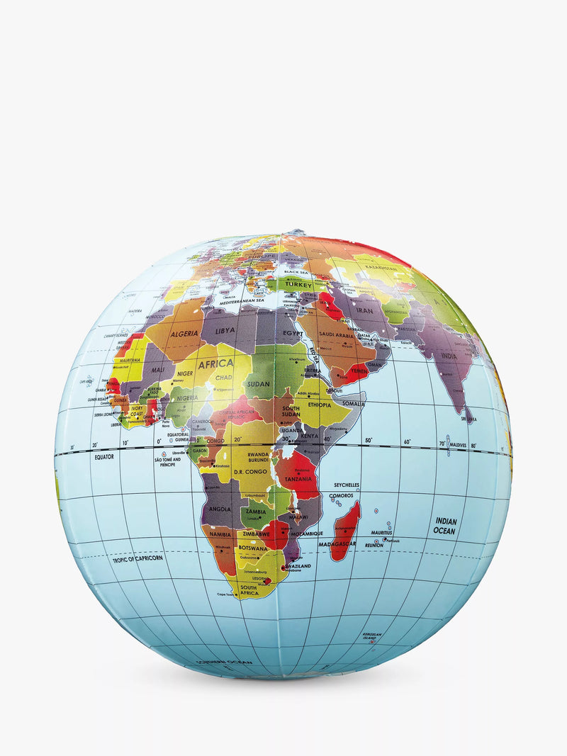 Brainstorm Mega Inflatable Globe 50cm, UK version