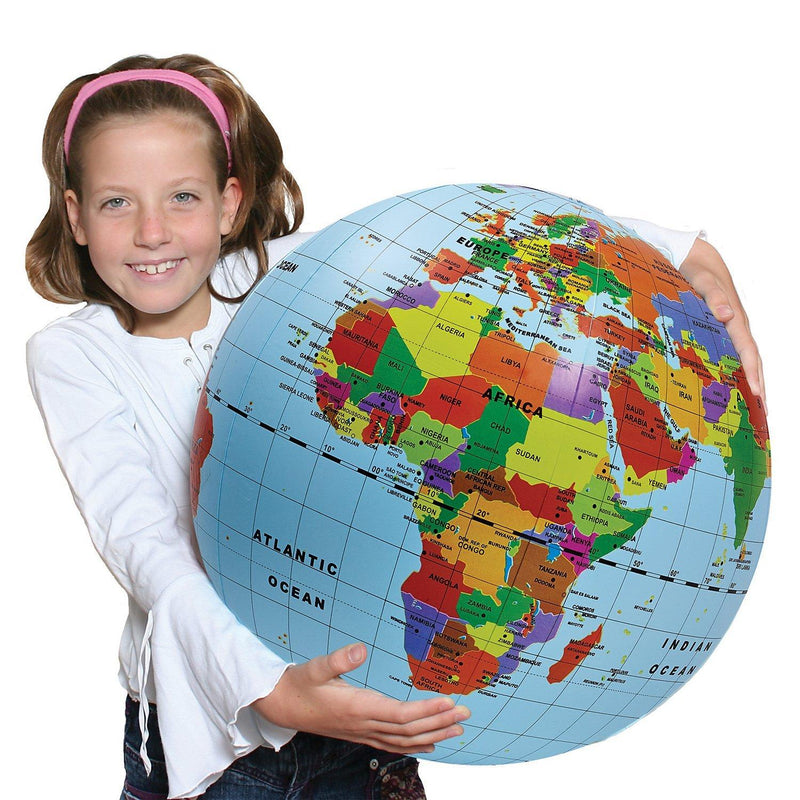 Brainstorm Mega Inflatable Globe 50cm, UK version