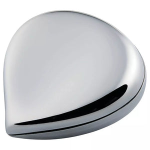 Alessi Chestnut Pill Box Stainless Steel