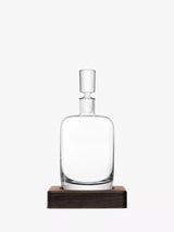 John Lewis LSA International Renfrew Whisky Decanter with Walnut Base, 1.1L- Buy online at McGrocer