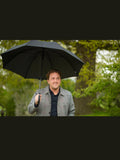 Fulton walking umbrella black 91cm, imported from the UK