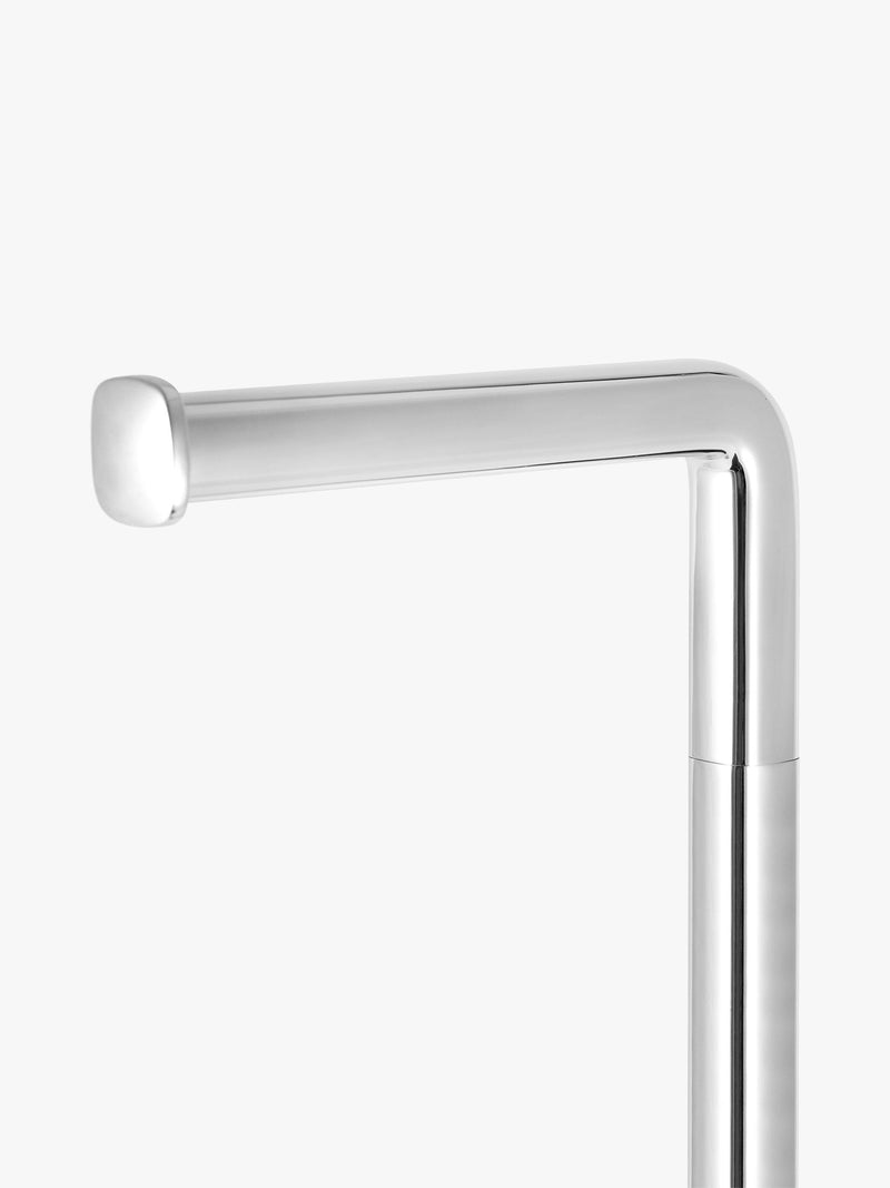 Robert Welch stainless steel toilet roll holder, imported from the UK