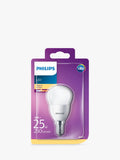 Philips 25W LED SES golf ball lightbulb frosted - British product