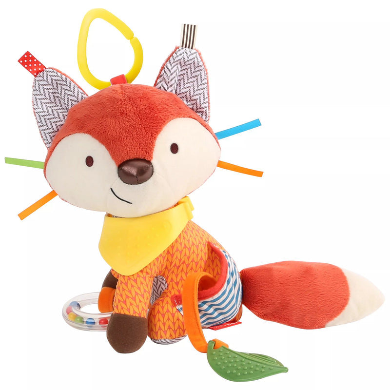 Skip Hop Bandana Buddies Fox baby teether and rattle toy (British brand)
