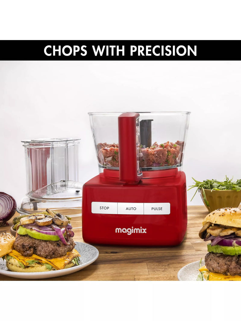 Magimix 5200XL food processor with bowls and discs, imported from the UK