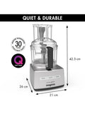 Magimix 4200XL food processor 1.3L capacity French brand - British product